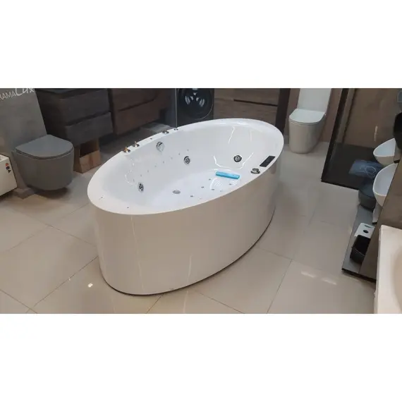 Гидромассажная ванна Frank F163 овальная 200х110