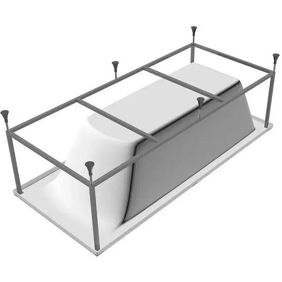 Ванна  акриловая прямоугольная Vayer Boomerang