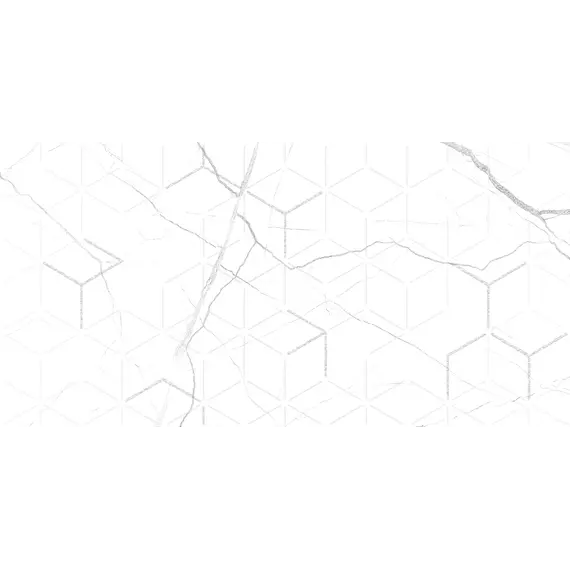  Декор кер. Силуэт / Siluet Бел. 25x50 _ 1\7