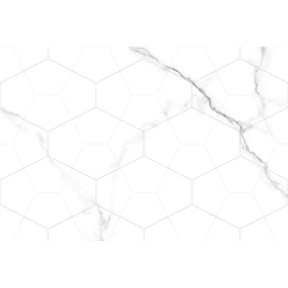 Декор керам. Vega grey GT Бел. 40*27 _геометрия