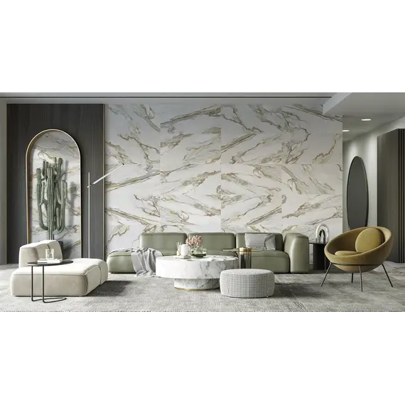 Плитка грес глаз. Aura_GT Белый 60*120