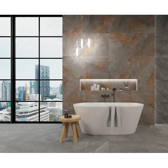 Керамогранит Ракета / Rocket серо-кор. 60x60 _ 1\43,2