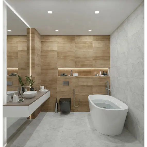 Керамогранит Раполано / Rapolano Светл. сер. 30x60 _ 1\46,08