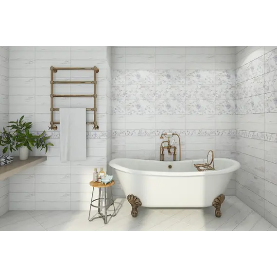 Настенная плитка Сан-Ремо / San Remo Бел. 25x50  панно часть 2_ 1\74,25