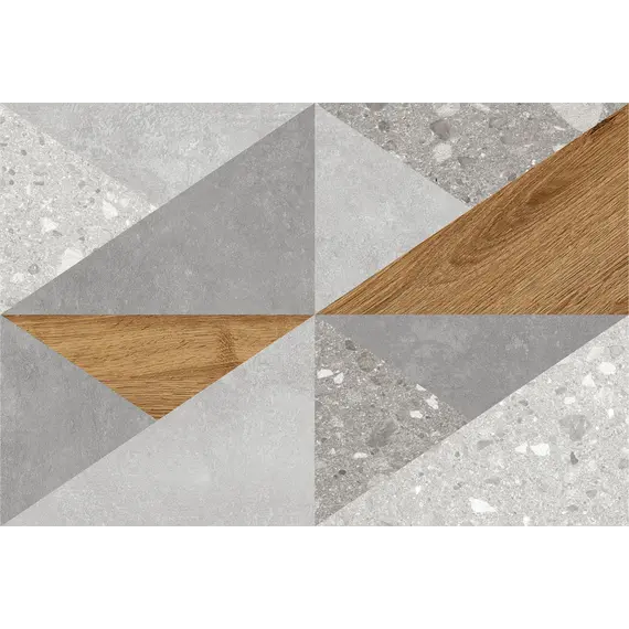  Настенная плитка Горизонт / Vision Светл. сер. 27x40 _декор_ 1\77,76