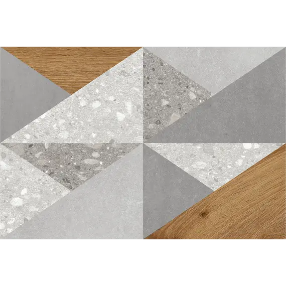  Настенная плитка Горизонт / Vision Светл. сер. 27x40 _декор_ 1\77,76