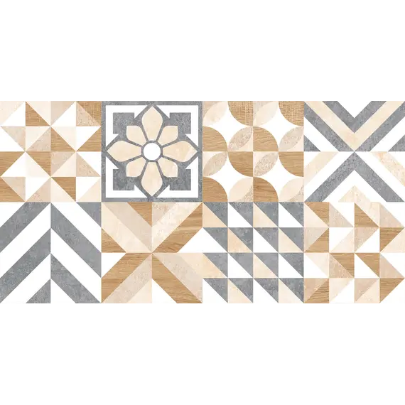  Настенная плитка Мармарис / Marmaris Бел. 25x50 пэчворк_ 1\74,25