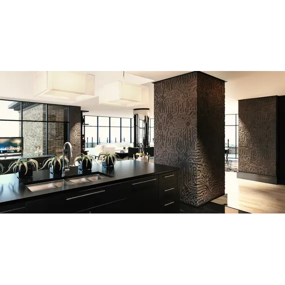 Панель гипсовая 3D ARTPOLE EX-MACHINA A /B