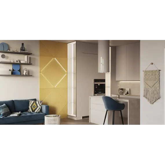 Панель гипсовая 3D ARTPOLE FIELDS1/2/ +LED