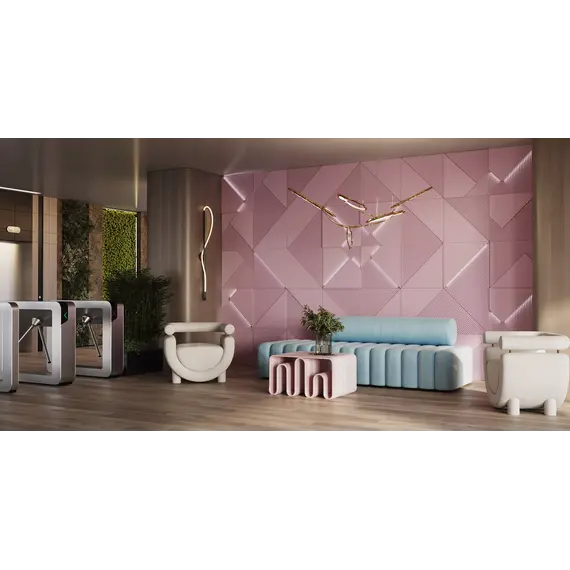 Панель гипсовая 3D ARTPOLE FIELDS1/2/ +LED