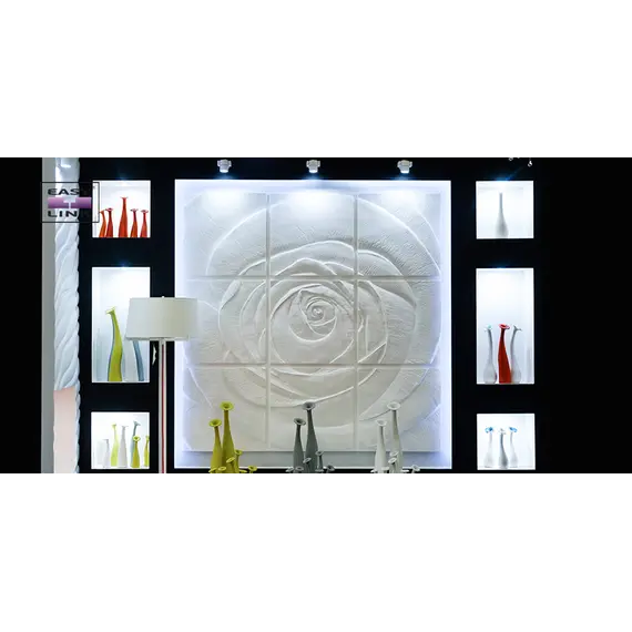Панель-панно гипсовая 3D ARTPOLE ROSE ( комплект)