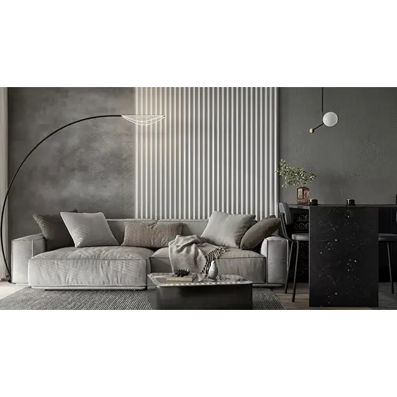 Панель гипсовая 3D ARTPOLE ZIGZAG BIG +  ( LED )