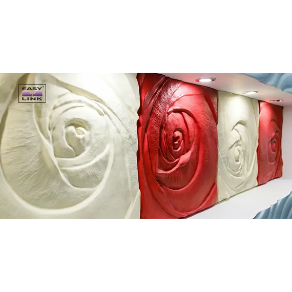 Панель гипсовая 3D ARTPOLE Rose Пятый элемент