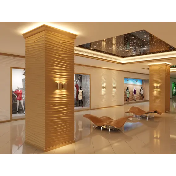 Панель гипсовая 3D ARTPOLE BREEZE 1/2