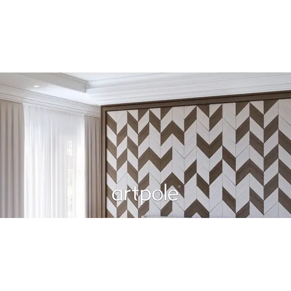 Панель гипсовая 3D ARTPOLE  KOLOS 1/2