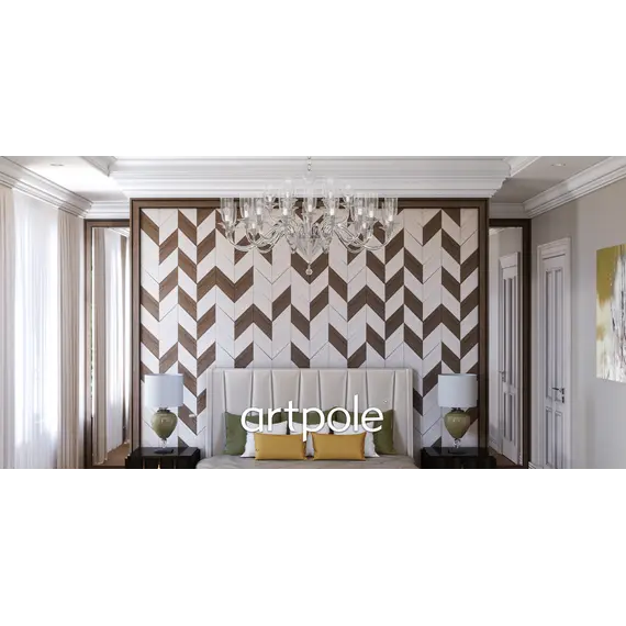 Панель гипсовая 3D ARTPOLE  KOLOS 1/2