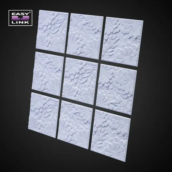 Панель гипсовая 3D ARTPOLE FLORA