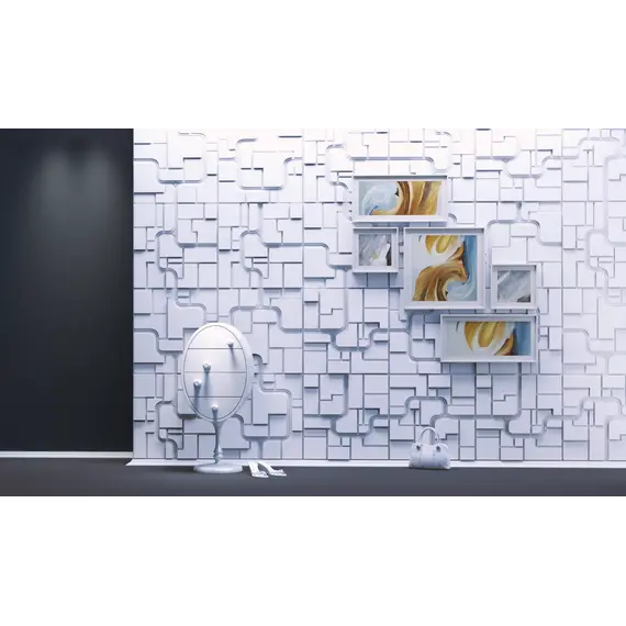 Панель гипсовая 3D ARTPOLE SPACE 1/2 + ( LED )