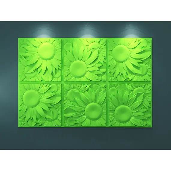 Панель гипсовая 3D ARTPOLE Sunflower