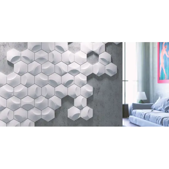 Панель гипсовая 3D ARTPOLE HEKSA