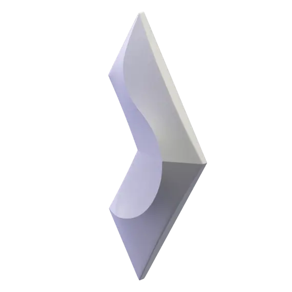 Панель гипсовая 3D ARTPOLE CORAL /platinum/ глянец/мат