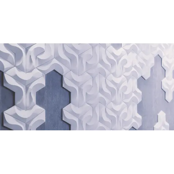 Панель гипсовая 3D ARTPOLE CORAL /platinum/ глянец/мат