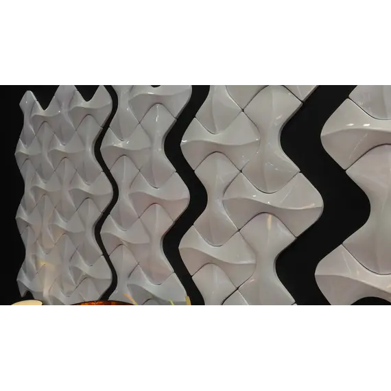 Панель гипсовая 3D ARTPOLE FLIP /platinum/глянец/мат