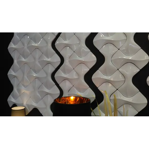 Панель гипсовая 3D ARTPOLE FLIP /platinum/глянец/мат