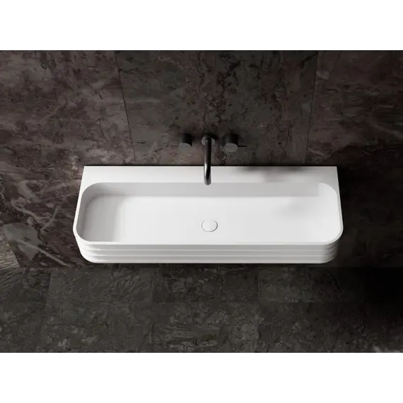 Раковина подвесная ABBER Stein AS2651-0.8 белая матовая