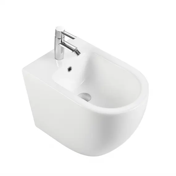 Биде ABBER Bequem AC1152 приставное белое