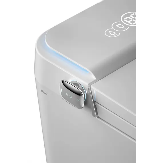 Электронный унитаз-биде ABBER Bequem AC1117S приставной белый