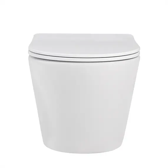 Унитаз ABBER Bequem AC1102MW подвесной белый матовый, безободковый