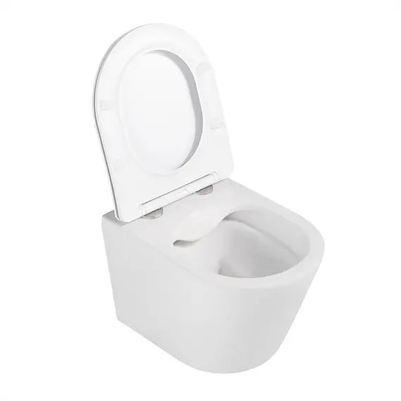 Унитаз ABBER Bequem AC1102MW подвесной белый матовый, безободковый