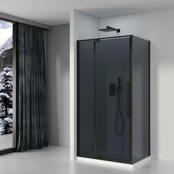 Душевое ограждение Black&White S818 BG