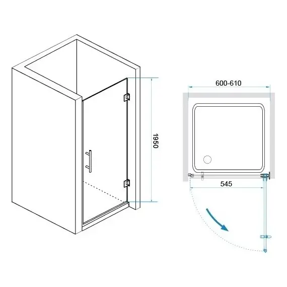 Душевая дверь RGW HO-011B