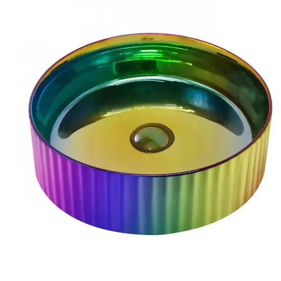 Раковина накладная ABBER Bequem AC2114Regen хамелеон