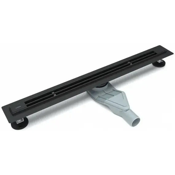 Желоб щелевой ESBANO S-LINE-60MB/70MB/80MB  матовый черный