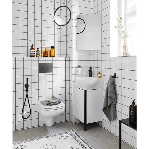 Зеркало-шкаф угловой AQWELLA Рио 34