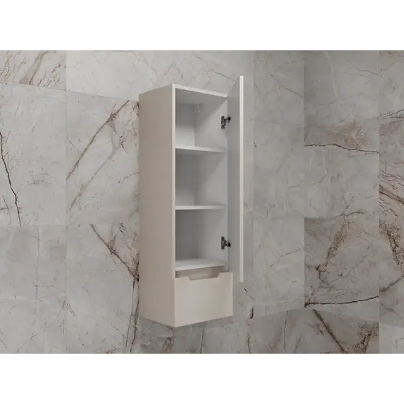 Колонна Style Line подвесная "Матис" 36 см, 1 ящик, КРЕМ, PLUS, ЭМАЛЬ