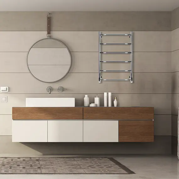 Полотенцесушитель Secado Агата 1  водяной, хром