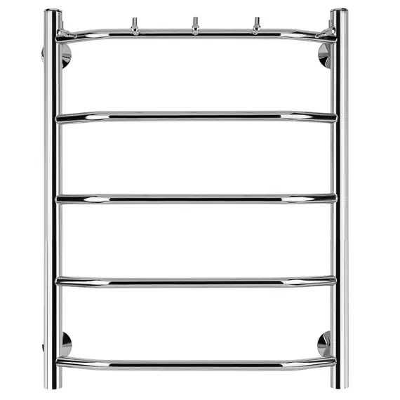 Полотенцесушитель Secado Агата 1 К , с крючками, водяной, хром