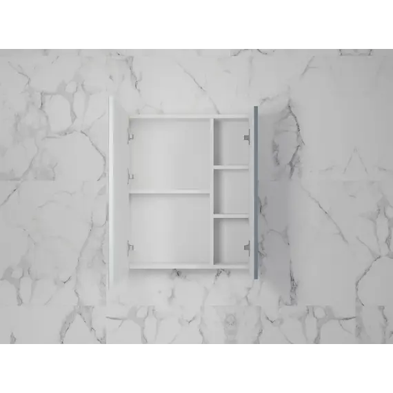 Зеркальный шкаф «Стокгольм»  графит софт