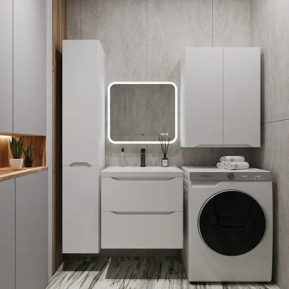 ПШ "Марелла мини 600" Люкс антискрейтч белый матовый, PLUS