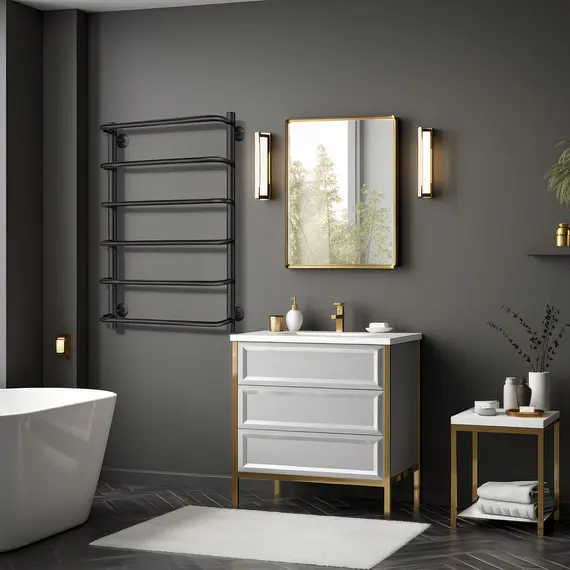 Полотенцесушитель Secado Мерида 1 водяной, хром