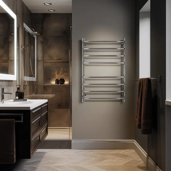 Полотенцесушитель Secado Мерида 4  водяной, хром