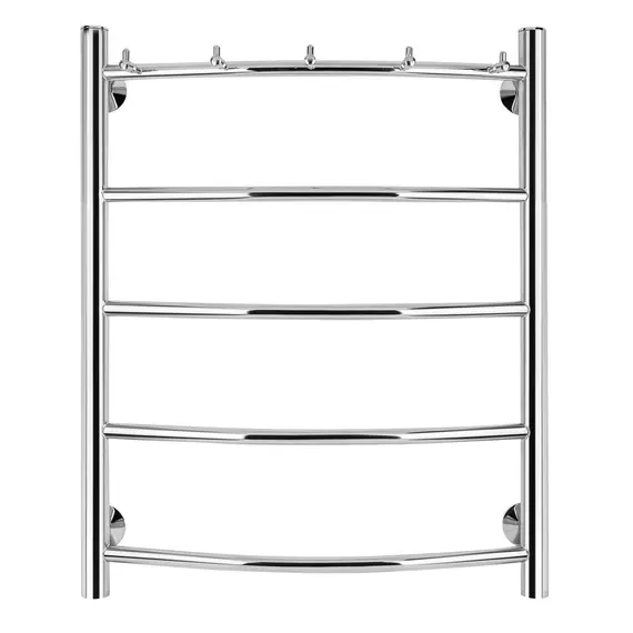 Полотенцесушитель Secado Милан 1 К , с крючками ,водяной, хром