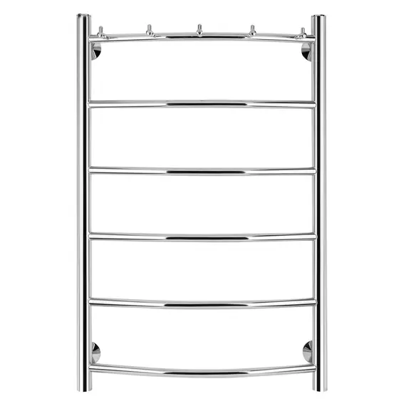 Полотенцесушитель Secado Милан 1 К , с крючками ,водяной, хром