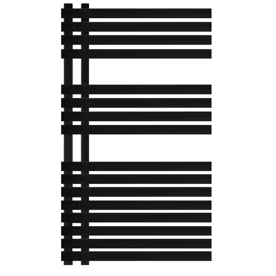 Полотенцесушитель Secado Коредо  водяной, ЧЕРНЫЙ МАТОВЫЙ