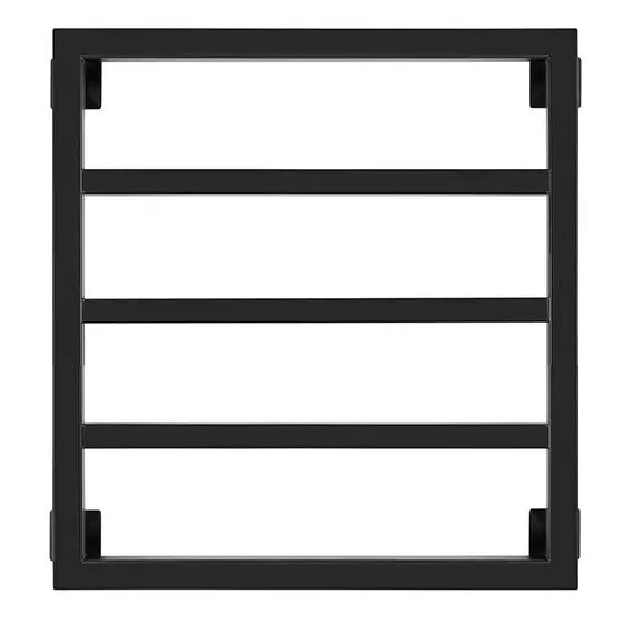 Полотенцесушитель Secado Парма  водяной, ЧЕРНЫЙ МАТОВЫЙ