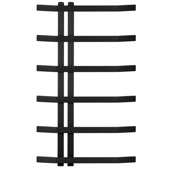 Полотенцесушитель Secado Милето  водяной, ЧЕРНЫЙ МАТОВЫЙ